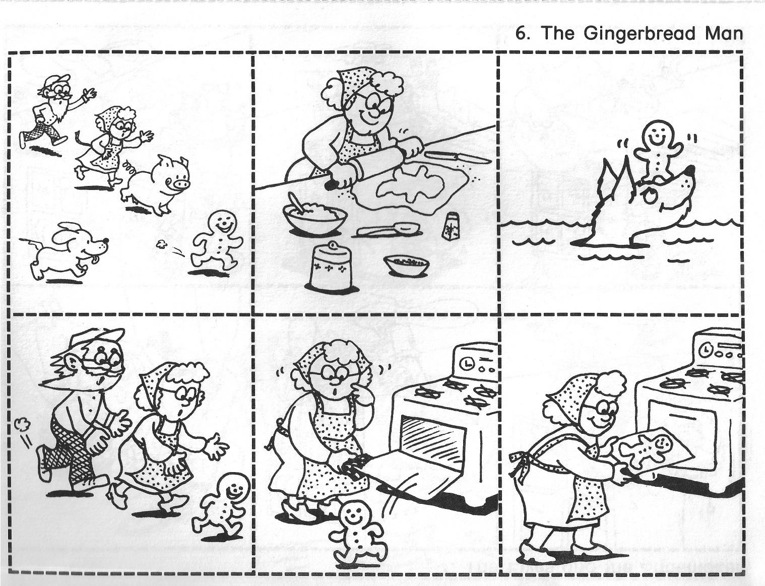 The Gingerbread Man! Kindergarten Nana