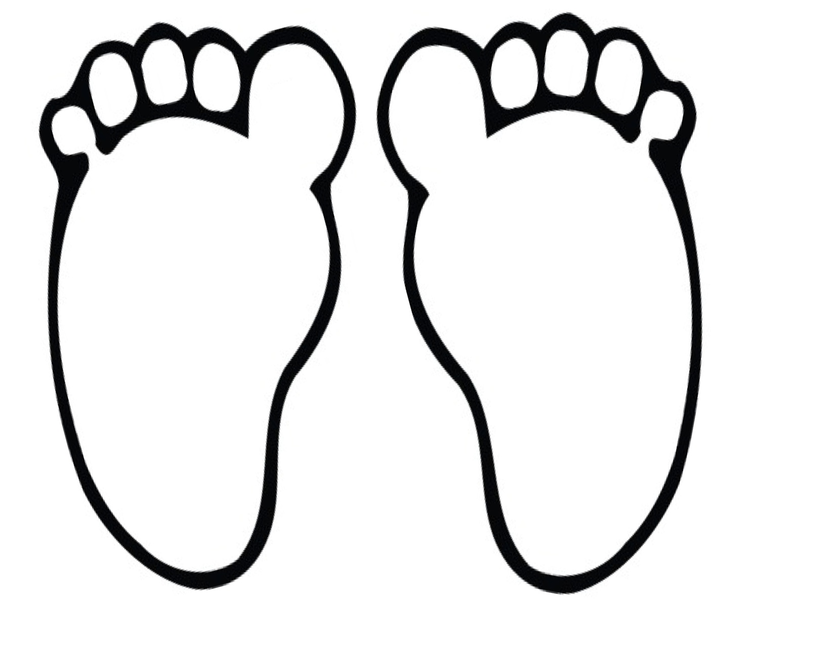 walking feet coloring pages - photo #39